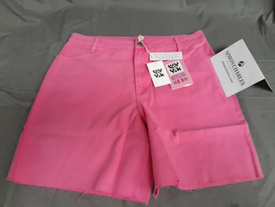 LUCY & YAK PARKER SHORTS IN PINK WASH - 34