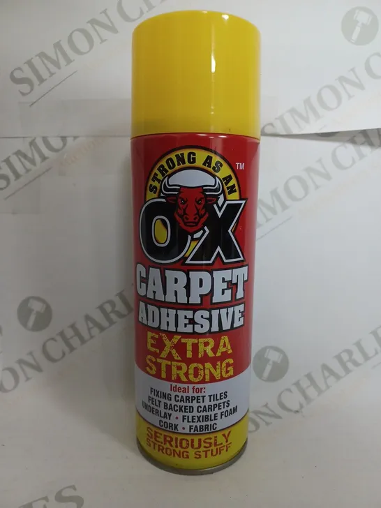 BOX OF 12 OX CARPET ADHESIVE EXTRA STRONG 