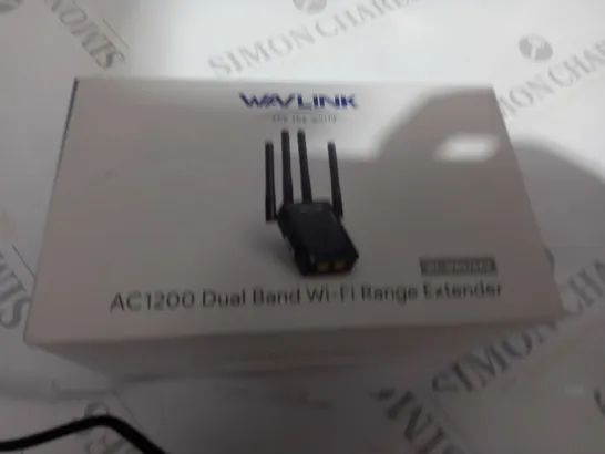 BOXED WAVLINK AC1200 DUAL BAND WI-FI RANGE EXTENDER 