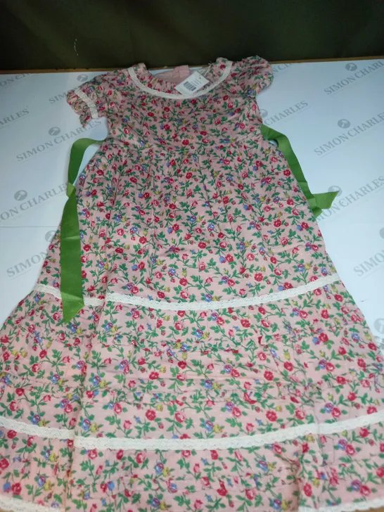 BODEN FLORAL PATTERN DRESS SIZE 7-8 YEARS