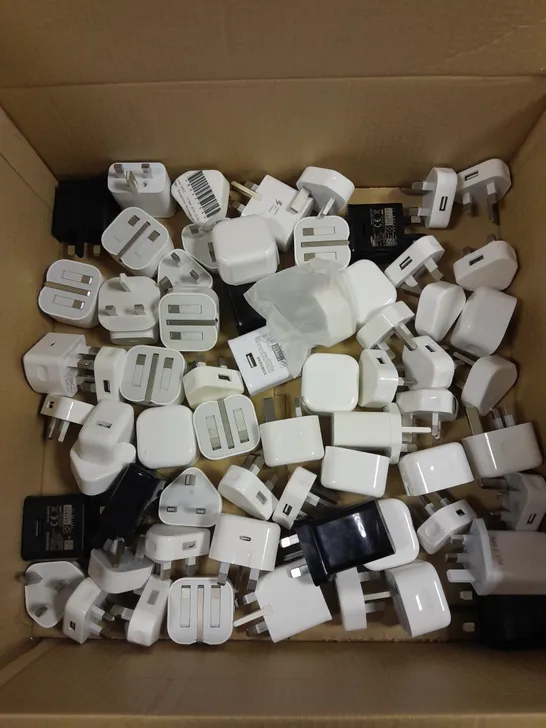 APPROXIMATELY 50 ASSORTED USB PLUGS 