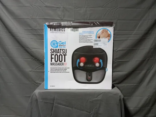 BOXED HOMEDICS SHIATSU FOOT MASSAGER GSF-500H-EU