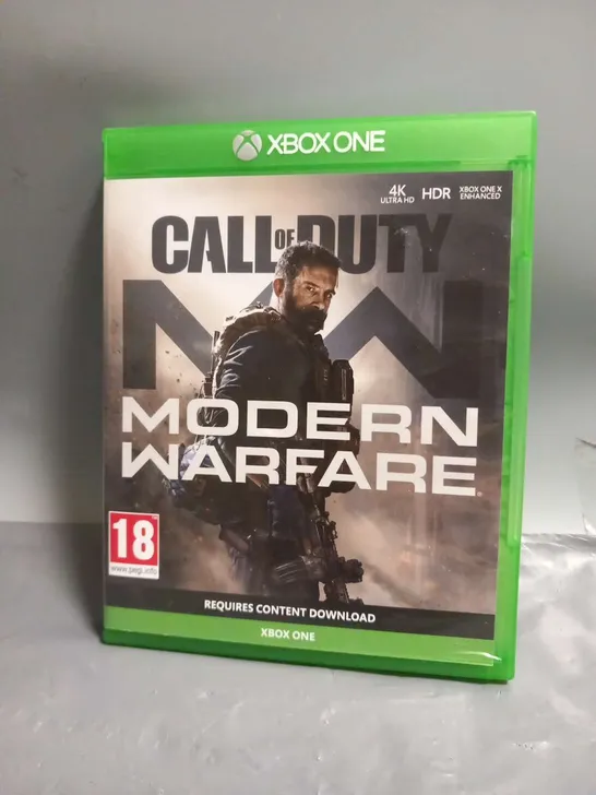 XBOX ONE CALL OF DUTY MODERN WARFARE 