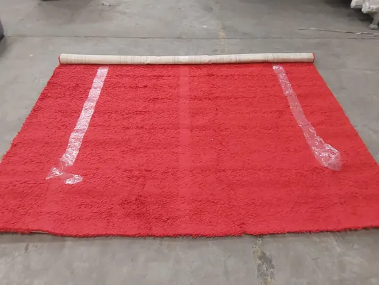 BRAND NEW PACO HOME SKY AREA RUG - RED // SIZE: 300 X 400cm