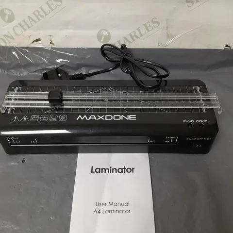 UNBOXED MAX DONE LAMINATOR