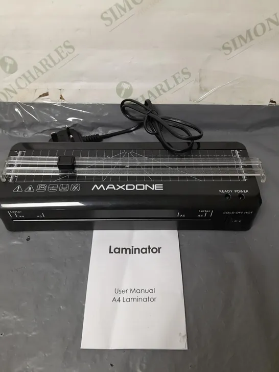 UNBOXED MAX DONE LAMINATOR