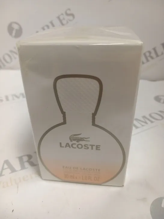 BOXED AND SEALED LACOSTE EAU DE LA COSTE EAU DE PARFUM 30ML