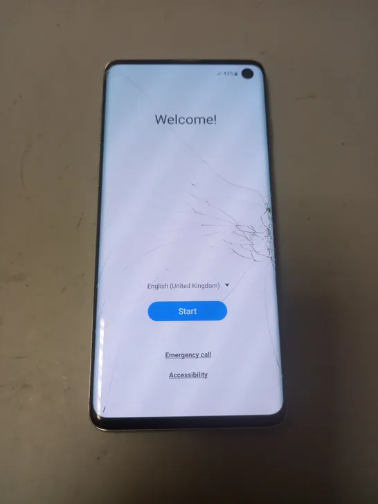 UNBOXED SAMSUNG GALAXY S10 MOBILE PHONE 