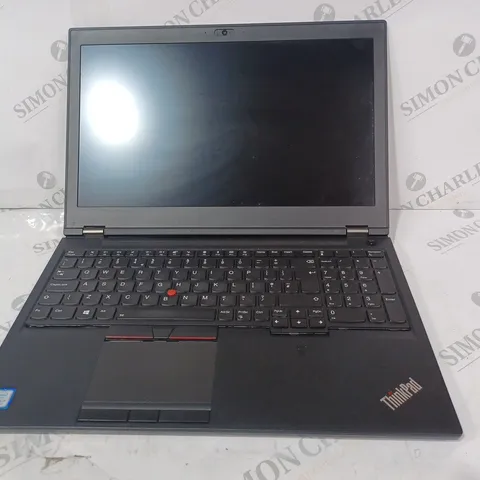 LENOVO P52 THINKPAD LAPTOP IN BLACK