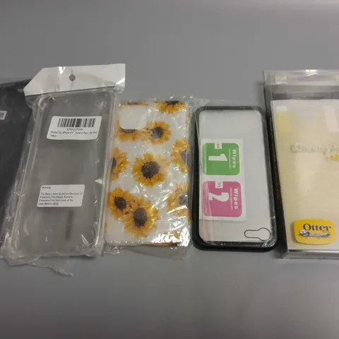 LOT OF 5 ASSORTED PHONE CASES TO INCLUDE OTTER BOX
