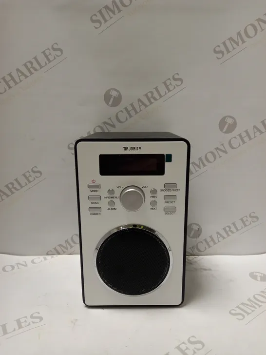 MAJORITY BARTON 2 DIGITAL RADIO & ALARM CLOCK