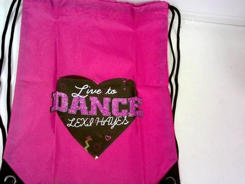THE PERSONALISED MEMENTO COMPANY PERSONALISED BORN TO DANCE KIT BAG