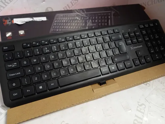 BLACKWEB WIRELESS SILENT KEYBOARD 