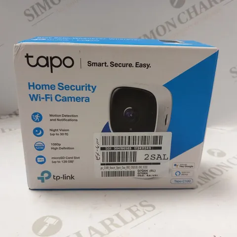 BOXED TAPO C100 SMART SPOT CAM