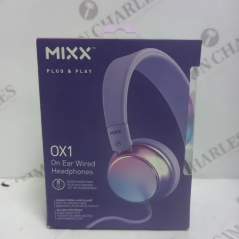 BOXED MIXX OX1 HEADPHONES