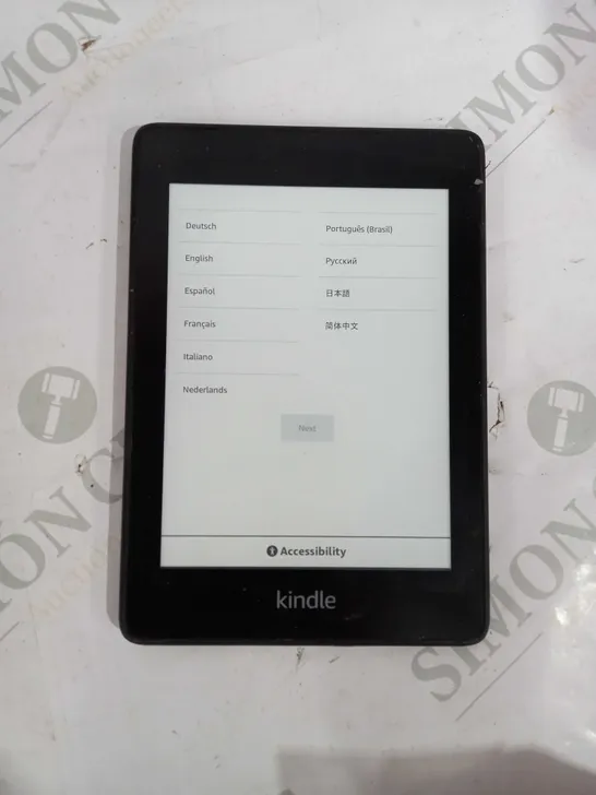 AMAZON KINDLE PAPERWHITE 10TH GEN E-READER 