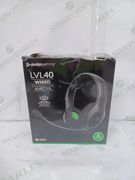 PDP LVL 40 WIRED XBOX GAMING HEADSET 