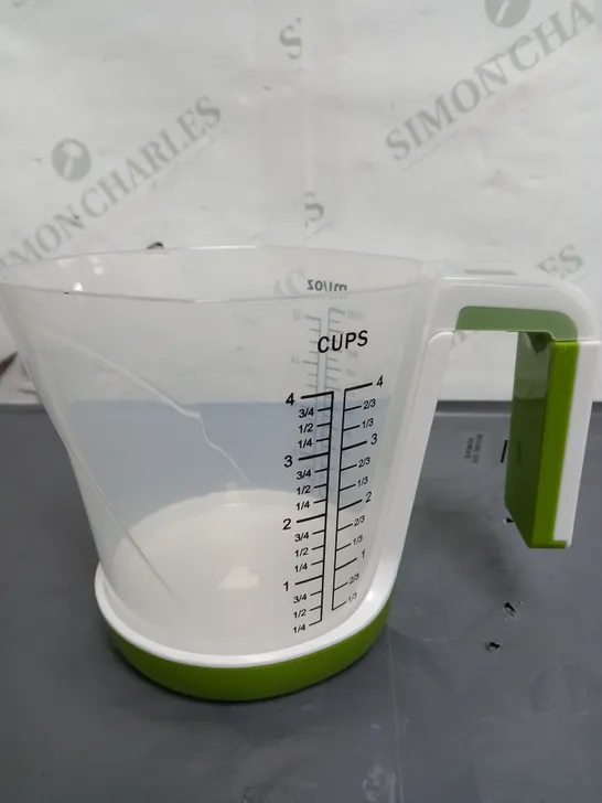 COOK'S ESSENTIALS 1 LITRE MEASURING BOWL SCALES