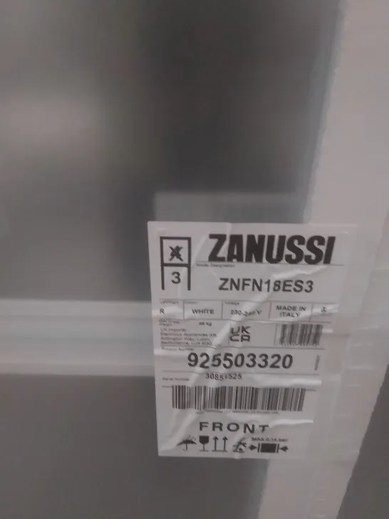 ZANUSSI ZNFN18ES3 REFRIGERATOR RRP £559.00