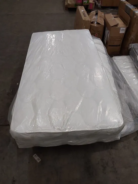 QUALITY BAGGED NATURAL OPEN COIL 3FT SINGLE MATTRESS 