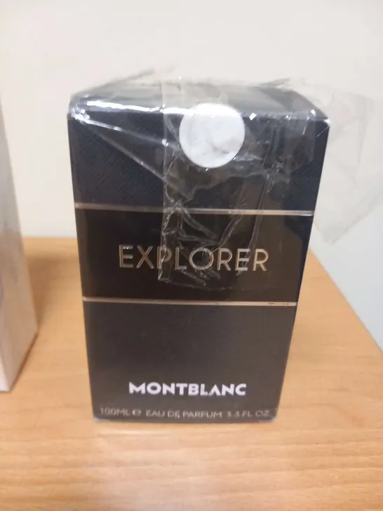 BOXED AND SEALED MONTBLANC EXPLORER EAU DE PARFUM 100ML