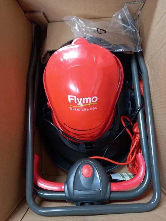 FLYMO TURBO LITE 250 ELECTRIC HOVER LAWNMOWER 