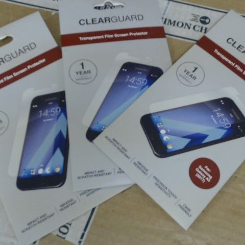 BOX APPROX 250 CLEARGUARD TRANSPARENT FILN SCREEN PROTECTORS FOR SAMSUNG GALAXY A5