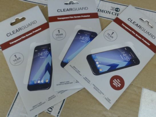 BOX APPROX 250 CLEARGUARD TRANSPARENT FILN SCREEN PROTECTORS FOR SAMSUNG GALAXY A5