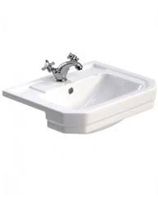 BOXED WESTBURY SEMI RECESS CERAMIC BASIN565420MM