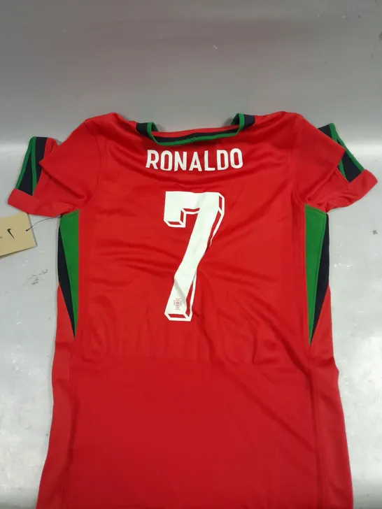 CHILDRENS PORTUGAL NATIONAL TEAM JERSEY RONALDO 7 - S