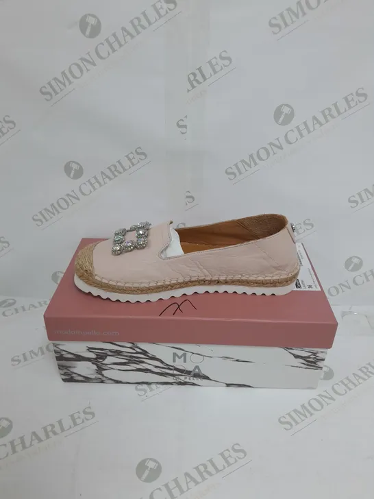 MODA IN PELLE FAIRMONT ESPADRILLE SHOE IN PINK  - UK 3