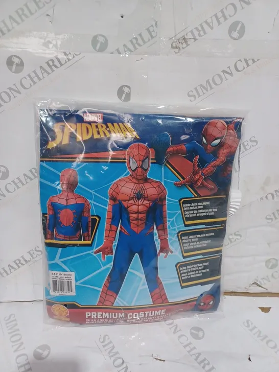 MARVEL SPIDERMAN PREMIUM COSTUME SIZE 5-6 YEARS