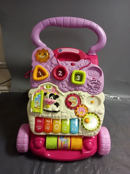 VTECH FIRST STEPS BABY WALKER IN PINK