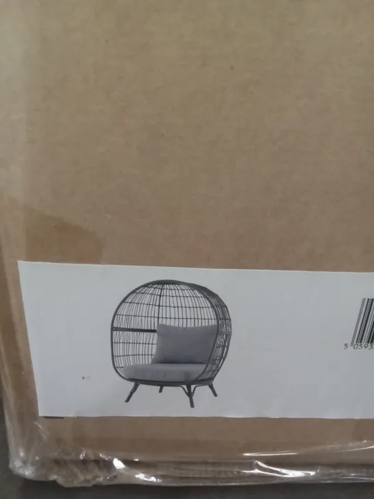 BOXED GOODHOME APOLIMA ROPE EGG CHAIR 