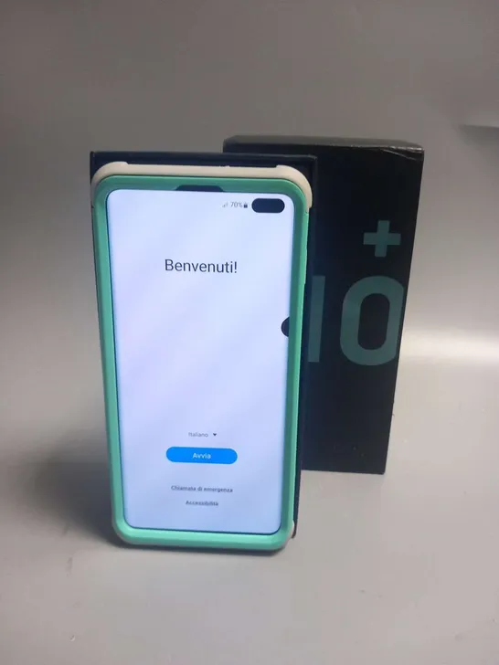 BOXED SAMSUNG GALAXY S10+ MOBILE PHONE