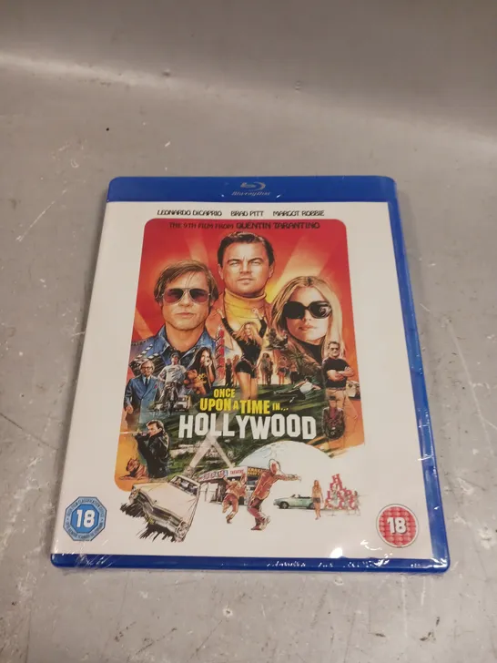 SEALED ONCE UPON A TIME IN HOLLYWOOD BLU-RAY 