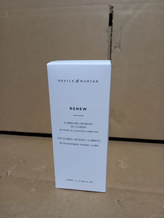 BOXED & SEALED PESTLE & MORTAR RENEW CLEANSING GEL 100ML