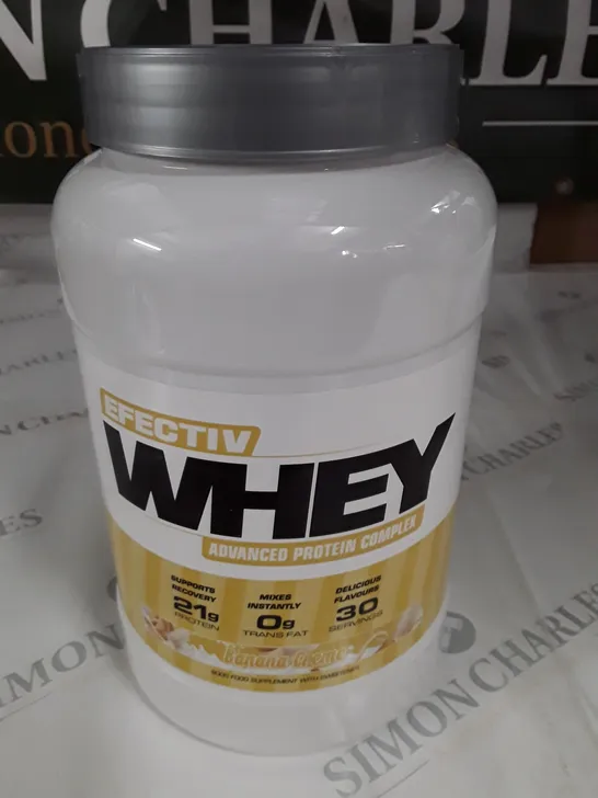 EFECTIV WHEY PROTEIN COMPLEX - BANANA CREME 900G