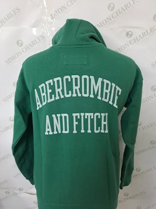 ABERCROMBIE AND FITCH LOGO HOODIE SIZE 9-10 YEARS - KIDS