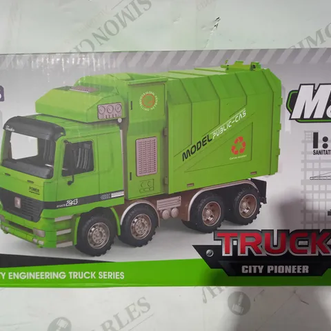 DEAO TOYS RC-RY CITY TRUCK MODEL 1:10 SANITATION TRUCK