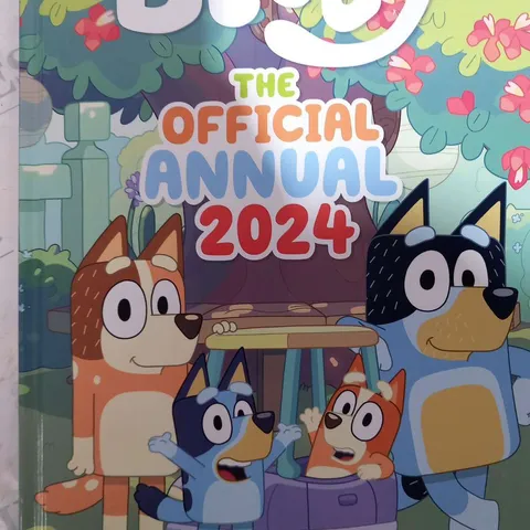 APPROXIMATELY NINE BLUEY THE OFFICIAL ANNUAL 2024