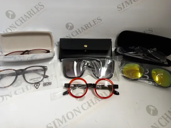 BOX OF APPROX 10 ASSORTED PRESCRIPTION GLASSES/SUNGLASSES