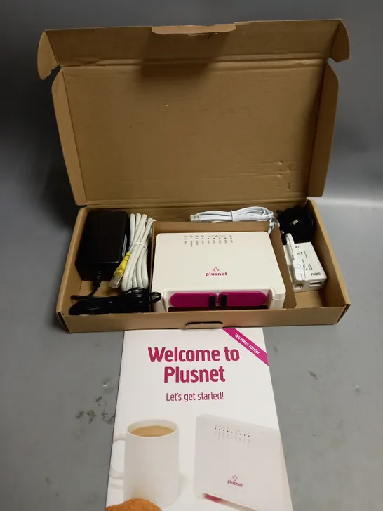 BOXED PLUSNET MODEM WIFI KIT