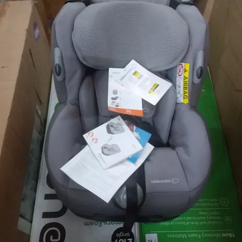 BOXED OPAL CHILDREN'S CAR SEAT - 0 TO 4 YEARS  IN CONCRETE GREY 
