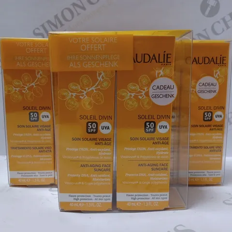 LOT OF 3 CAUDALIE ANTI-AGING FACE SUNCARE SKINCARE SETS 