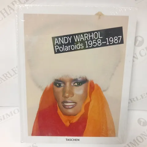 ANDY WARHOL POLAROIDS 1958-1987 HARDBACK BOOK