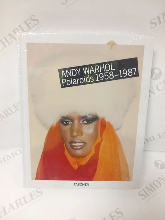 ANDY WARHOL POLAROIDS 1958-1987 HARDBACK BOOK