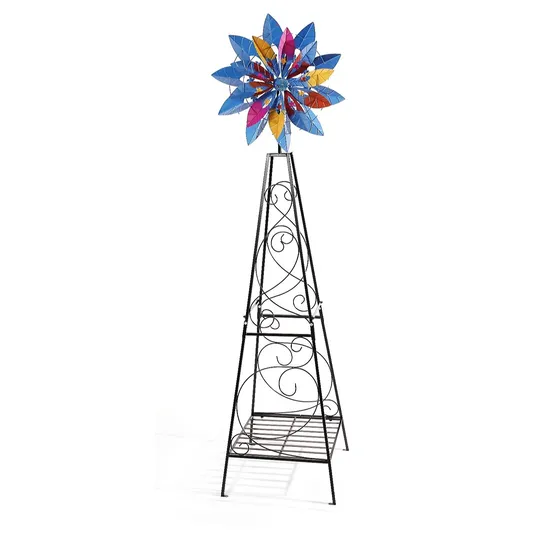 BOXED HOME2GARDEN WINDSPINNER OBELISK