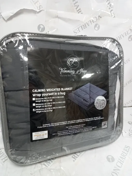 PACKAGED TS CALMING WEIGHTED BLANKET