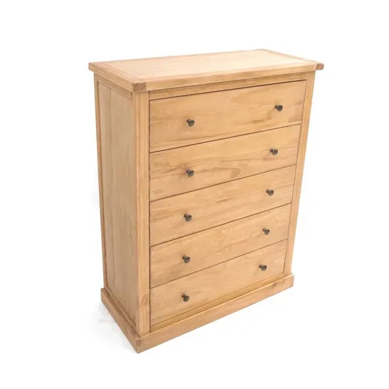 EMELIA 5 DRAW CHEST OF DRAWS